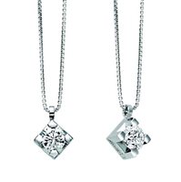 Necklace Recarlo Woman Maria Teresa in Gold Diamante 0.13 Ct P30PX350/013-45 - P30PX350/013-45